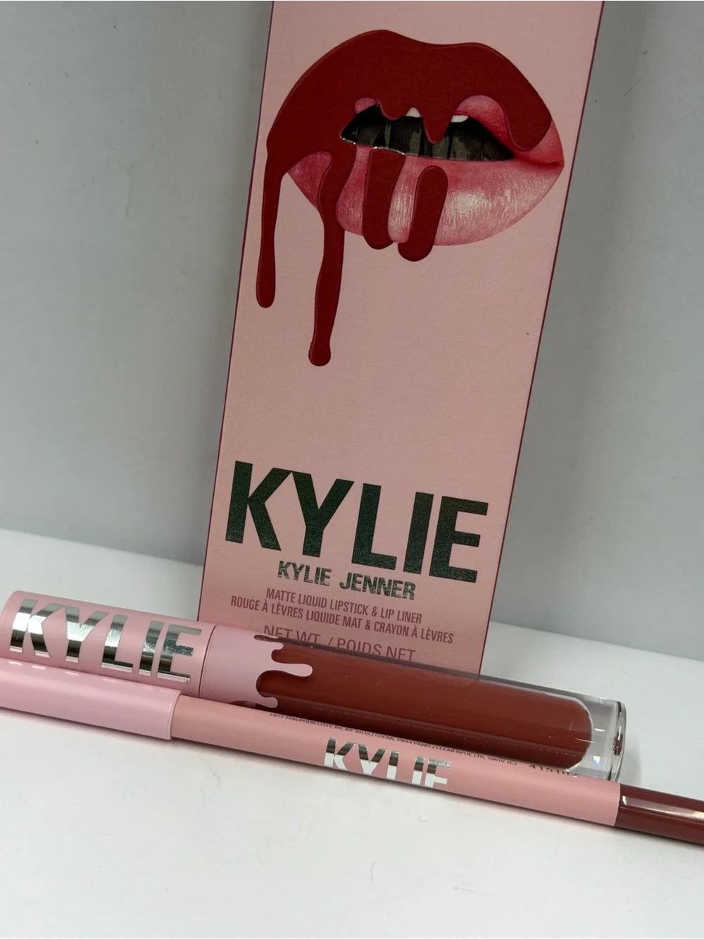 Kylie Cosmetics Matte Lip Kit 600 Twenty Liquid Lipstick + Lip Liner NWT